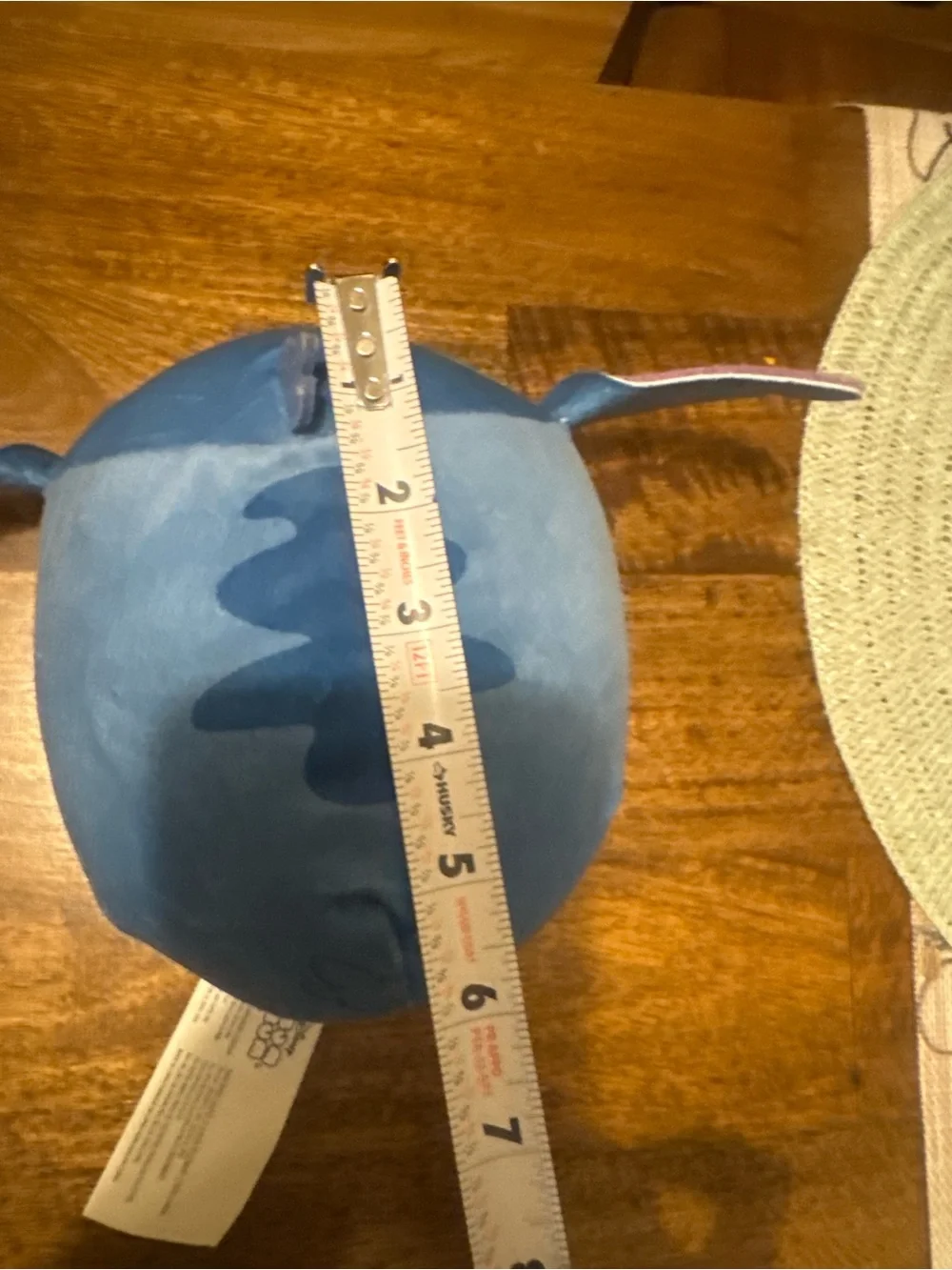 Disney Plush Stitch-Inspired Blue and Purple Ear Headband